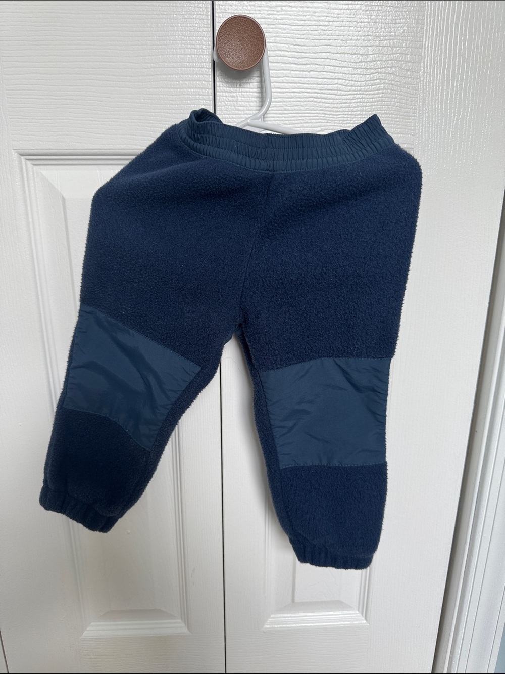 L.L. Bean Navy Kids Fleece Joggers